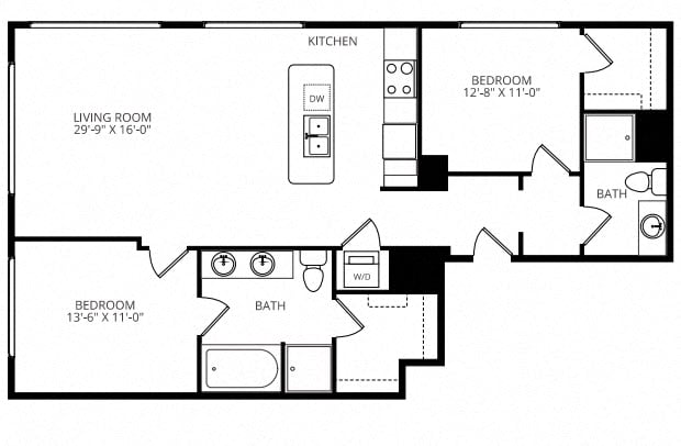 C12 2x2 floor plan